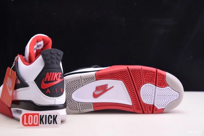Rep TBkick Air DC7770-160 (2020) 4 Retro Jordan Red Fire 0806